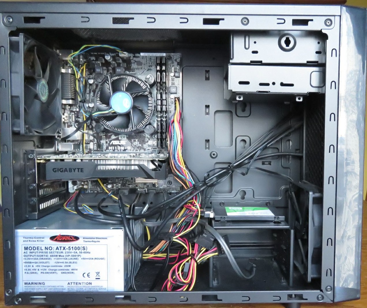 PC Gamer i3 6300 GTX 1050 32 Go DDR4 SSD 240 Go W11 02